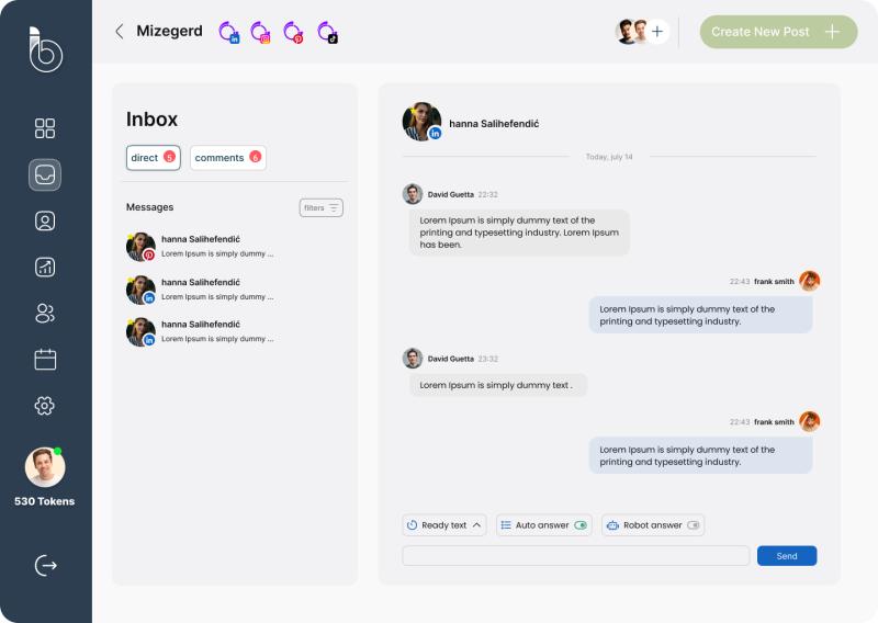 Business Insight Inbox Screenshot