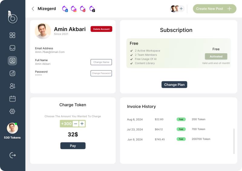 Business Insight Profile View